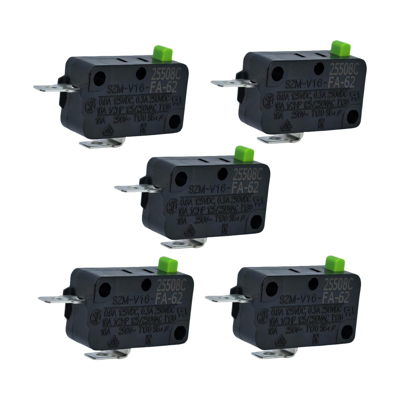 Msioytog Compact Microswitch with High Mechanism Microwave Oven Switches Suitable for Various Electrical Control High Reliability Microswitch