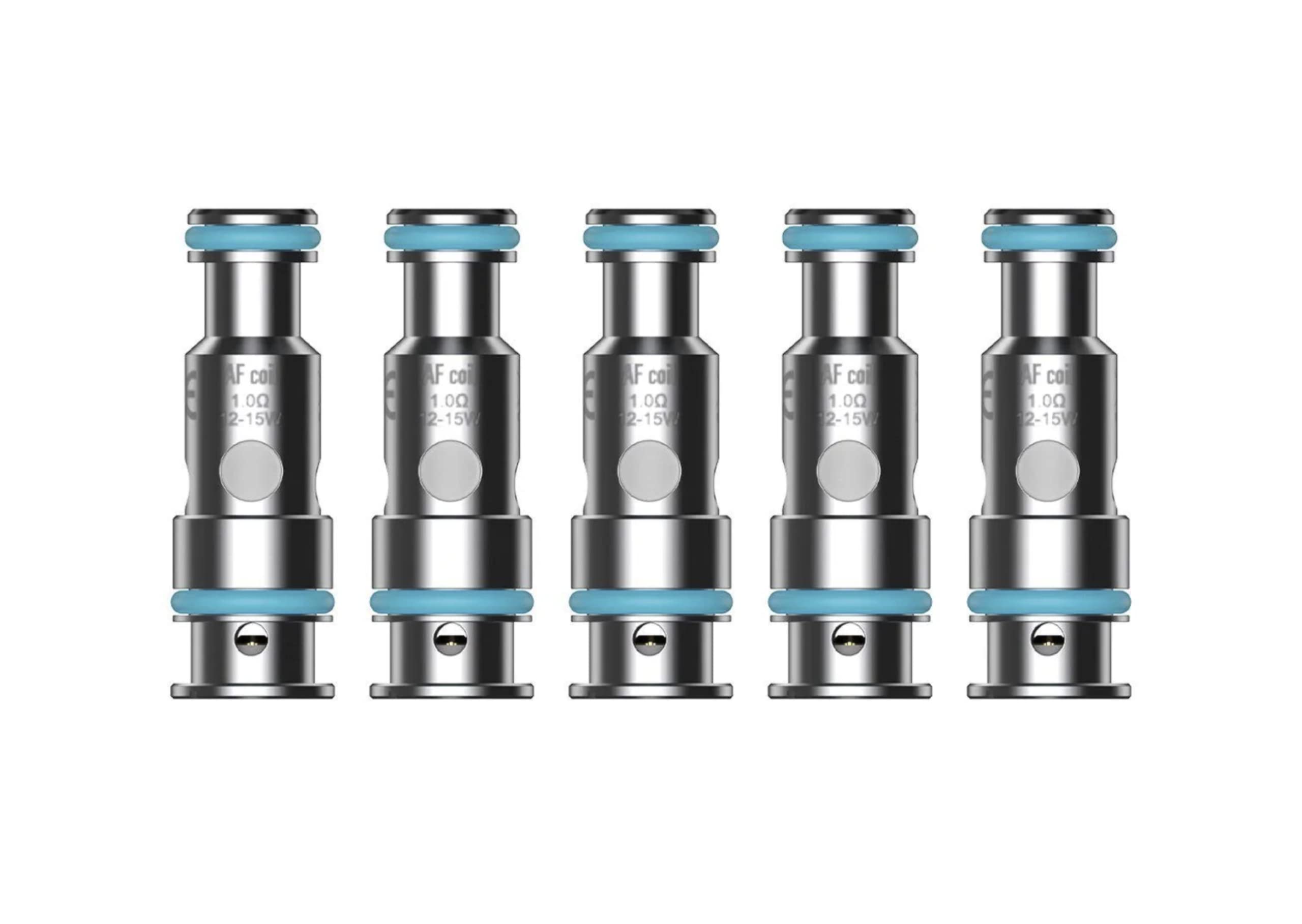 AF Flexus Q Coils for Aspire - 5 Pack - MTL Vaping, Mesh, Compatible with High PG E-Liquid, No Nicotine (AF Flexus Q 1.0ohm Coils)