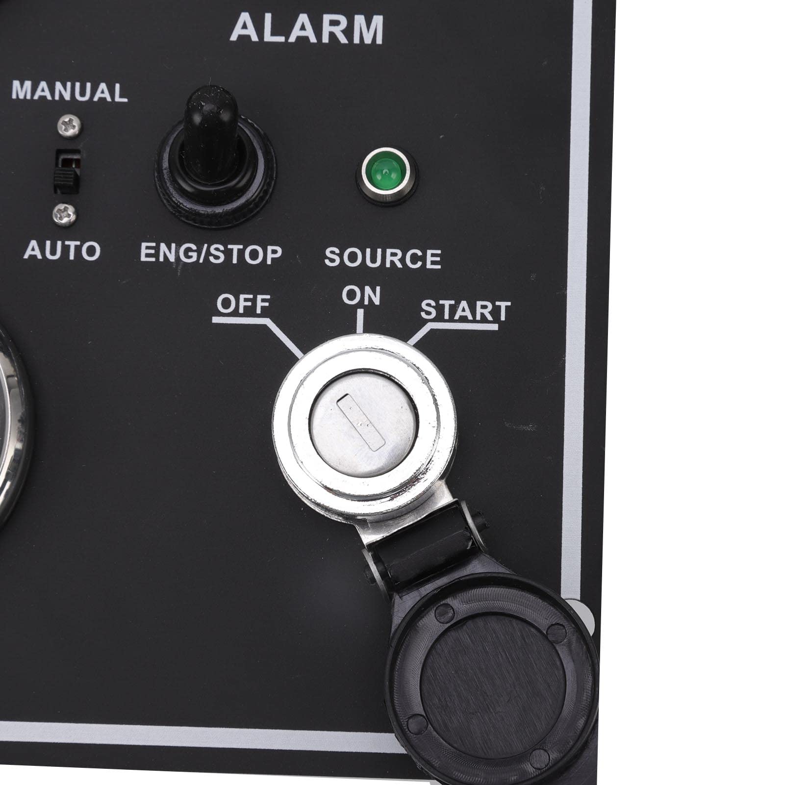 Panel de medición multifuncional y duradero con indicación precisa para barco de autocaravana, material de acero inoxidable 316L (sistema de circuitos 12V 8Ax2)