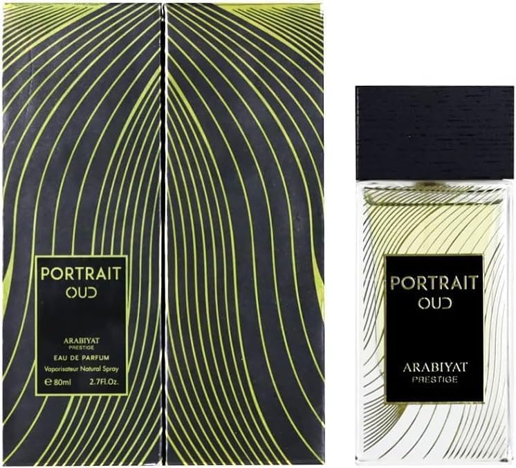 Arabiyat Prestige Portrait For Women and Men (Unisex) Oud Eau de Parfum, 80ml Made in UAE