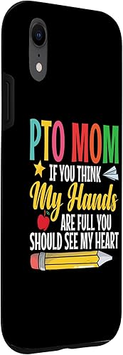 Miniatura 3 de iPhone XR Parent Teacher Organization PTO Mom Accessories PTO Mama Case