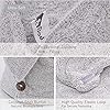 myHomeBody Hair Towel Wrap | Luxury Rapid-Dry Hair-Drying Turban | Ultra Soft and Quick Drying Absorbent Charcoal Fiber, with Coconut Shell Button â 2 Pack