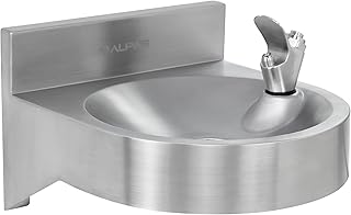 Alpine Water Drinking Fountain Wall Mounted - Commercial Hydration Stati...