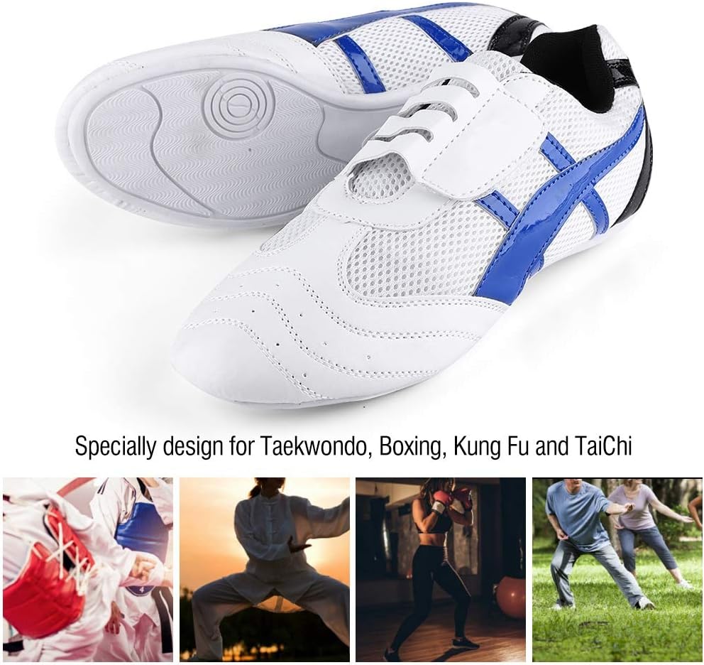 Training Shoes, Unisex Taekwondo Boxing Kung Fu Tai Chi Sports Gym Shoes for Children Adults Home Gym Outdoor Training