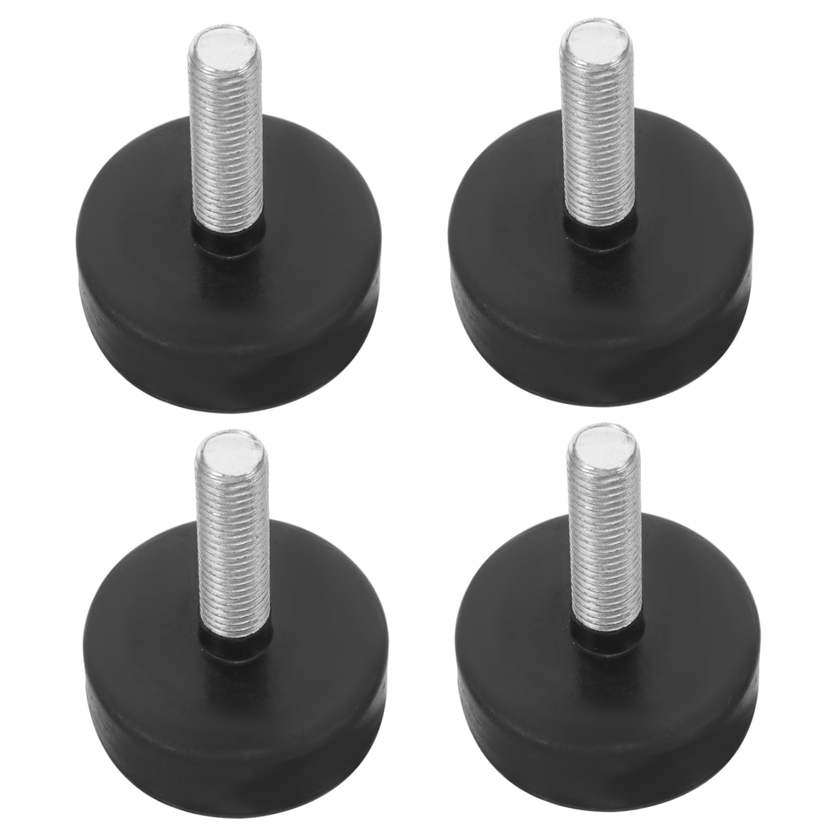 DOITOOL Non-Slip Furniture Feet 4pcs Leveling Pads Adjustable Table Chair Feet Rubber for Home