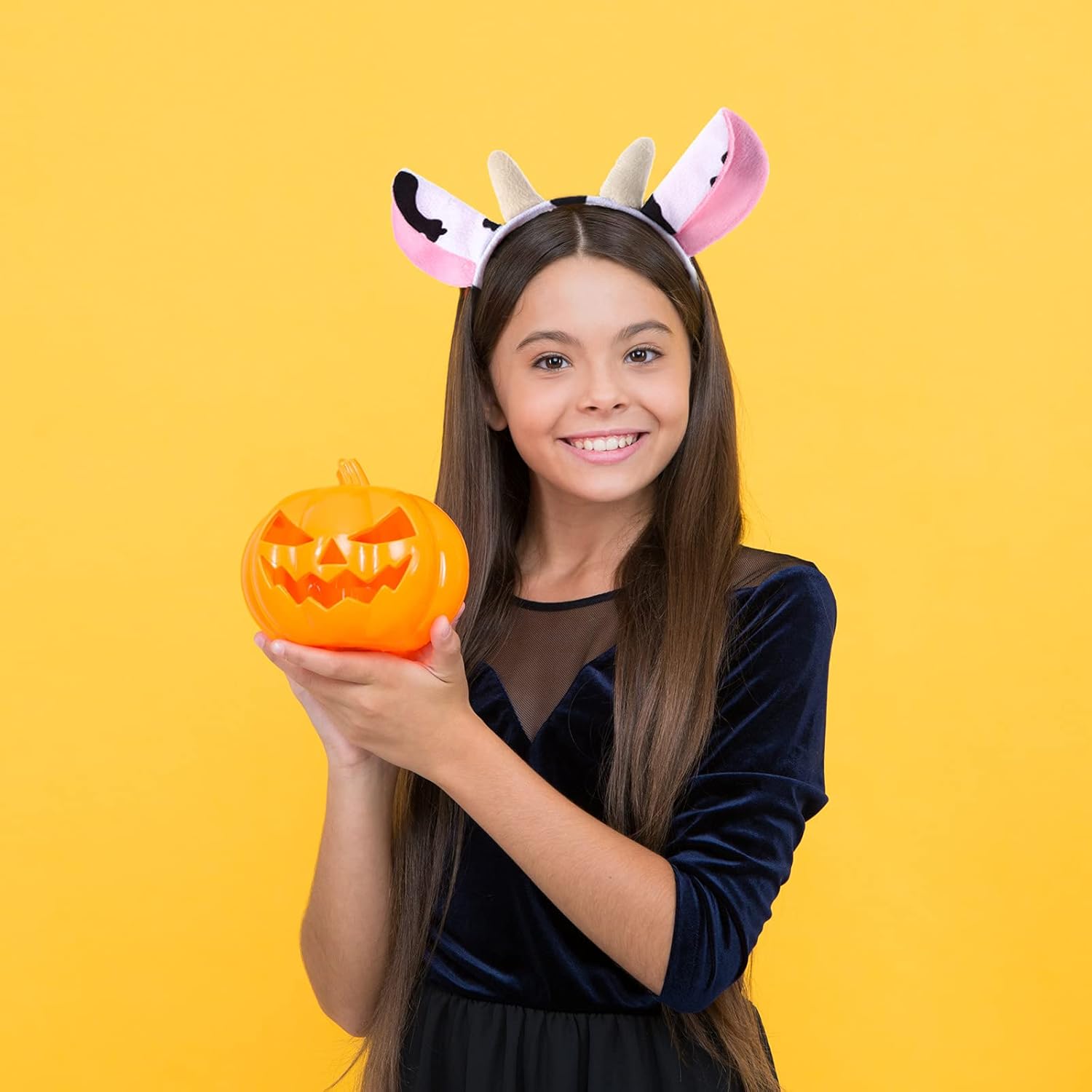 WILLBOND 3 Pack Cow Headband Cosplay Cow Ear Headband Girl Adult Fancy Dress Accessory - Image 4