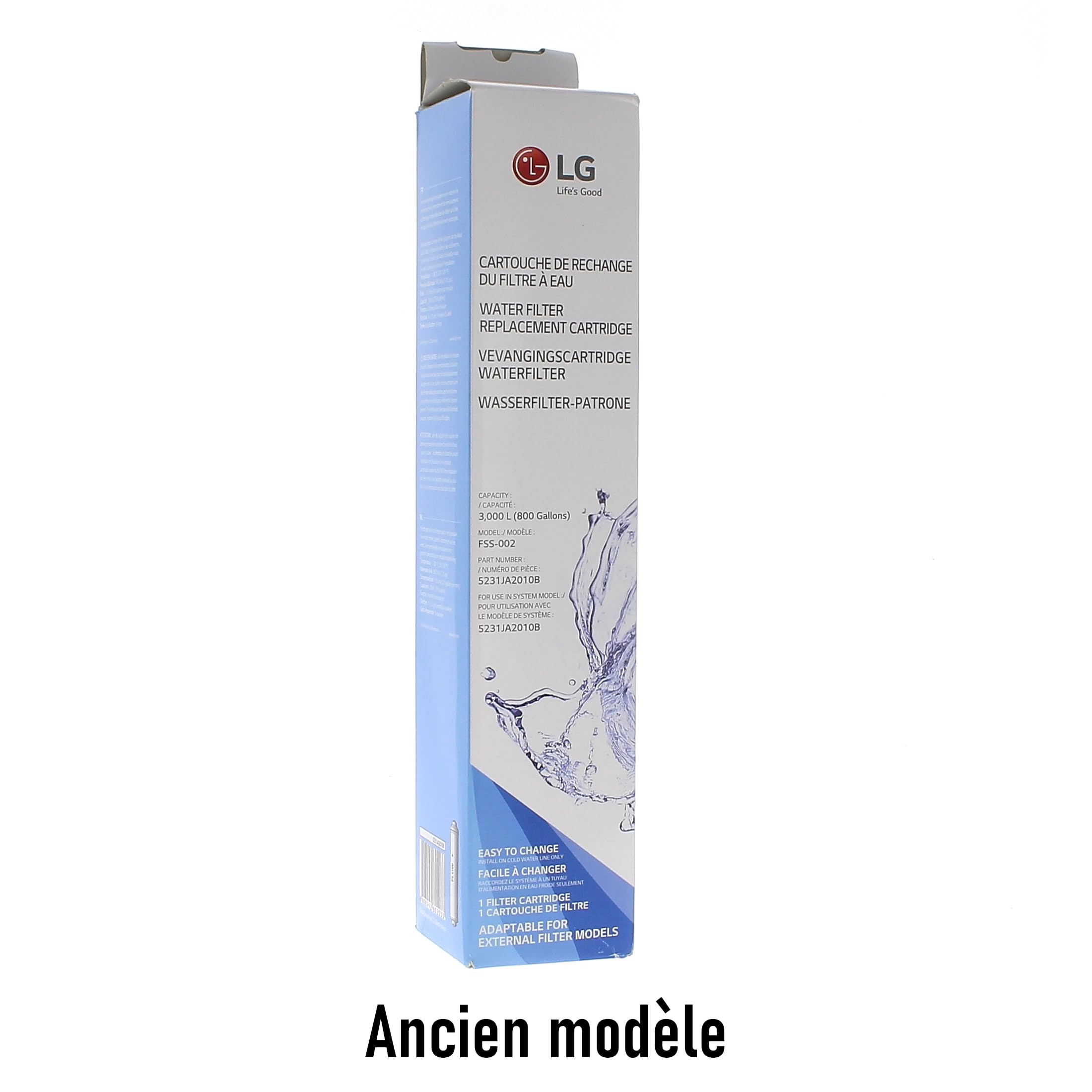 2 Pièces- Filtre à Eau De Réfrigérateur, Pièce De Rechange LT1000p Pour Remplacement Du Filtre A Eau Du Refrigerateur Kenmore 9980 99254071