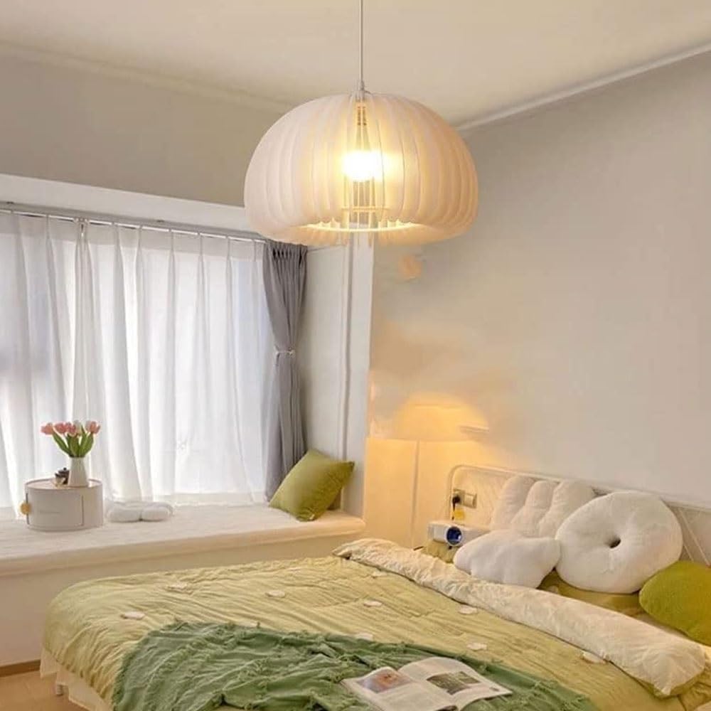 Pendant Lights, Japanese Simple Three Color Temperature Chandelier, Kitchen Study Room Dining Room Bedroom Corridor Living Room Pendant Lighting