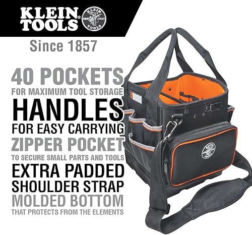 Miniatura 2 de Klein Tools 554158-14Tradesman Pro Organizador bolsa 8-Inch bolsa pulgadas