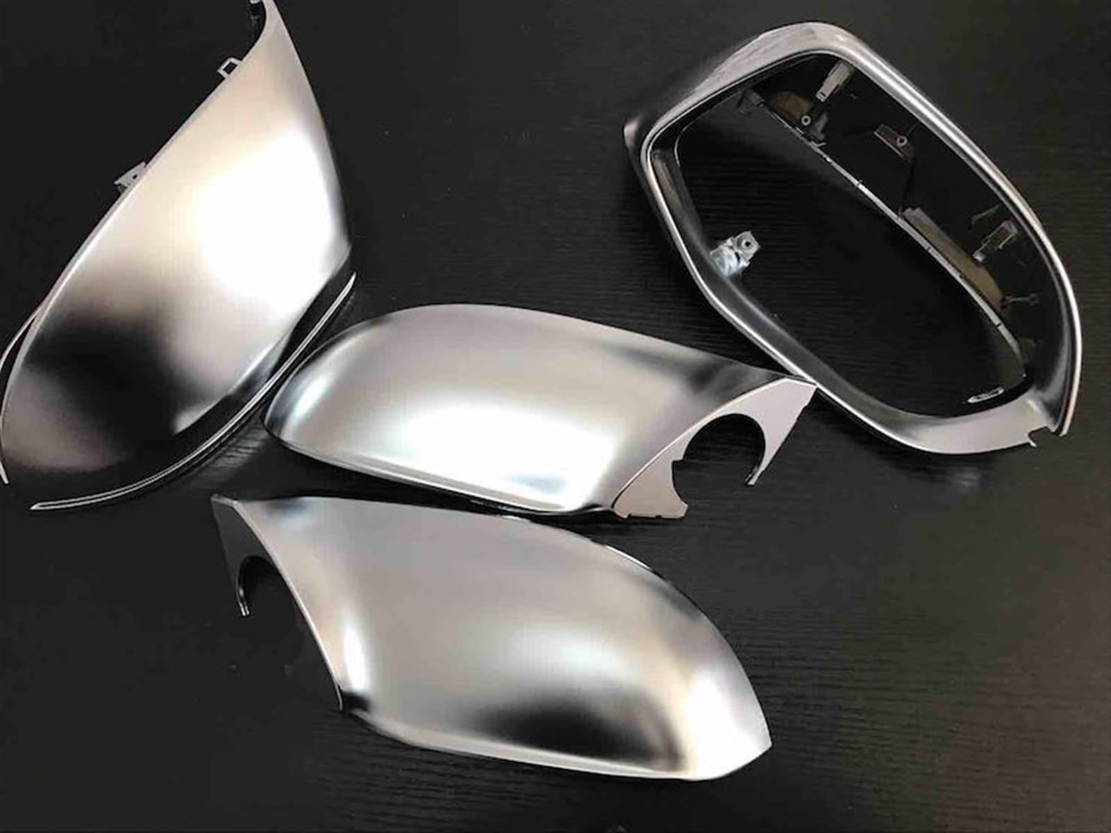 Chrome Matt Silver Color Rearview Side Mirror Cap Cover