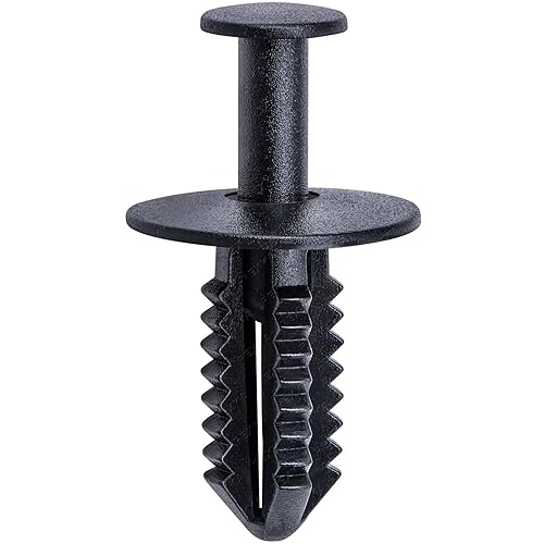 Rexka 20 piezas Fender Liner Wheelhouse Liner Splash Shield Under Cover Bumper Cover Remache Push Type Retainer Clip Sujetadores para Mercedes Benz