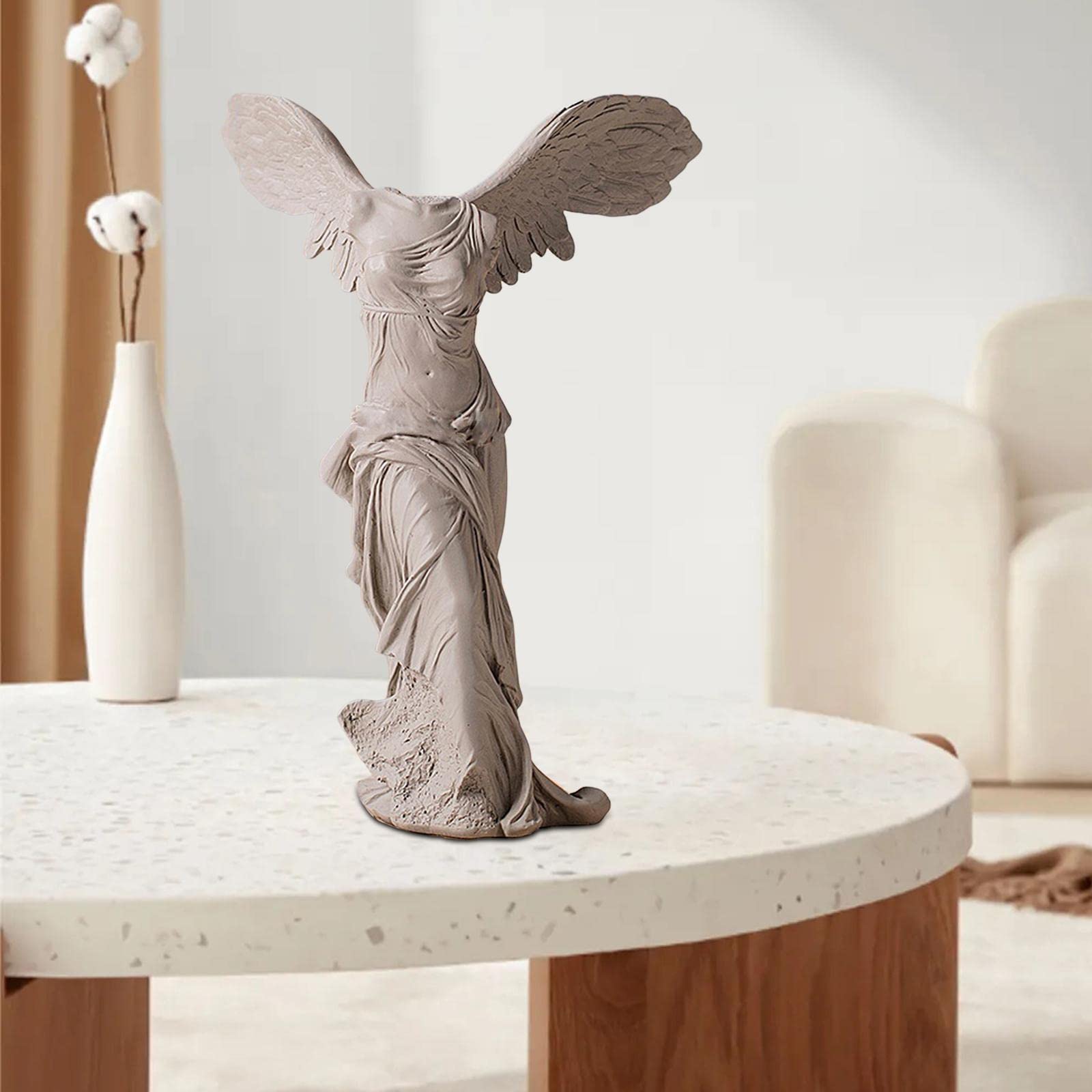 Amazon.co.jp: サモトラケの翼のある勝利像 彫刻 ギリシャの女神