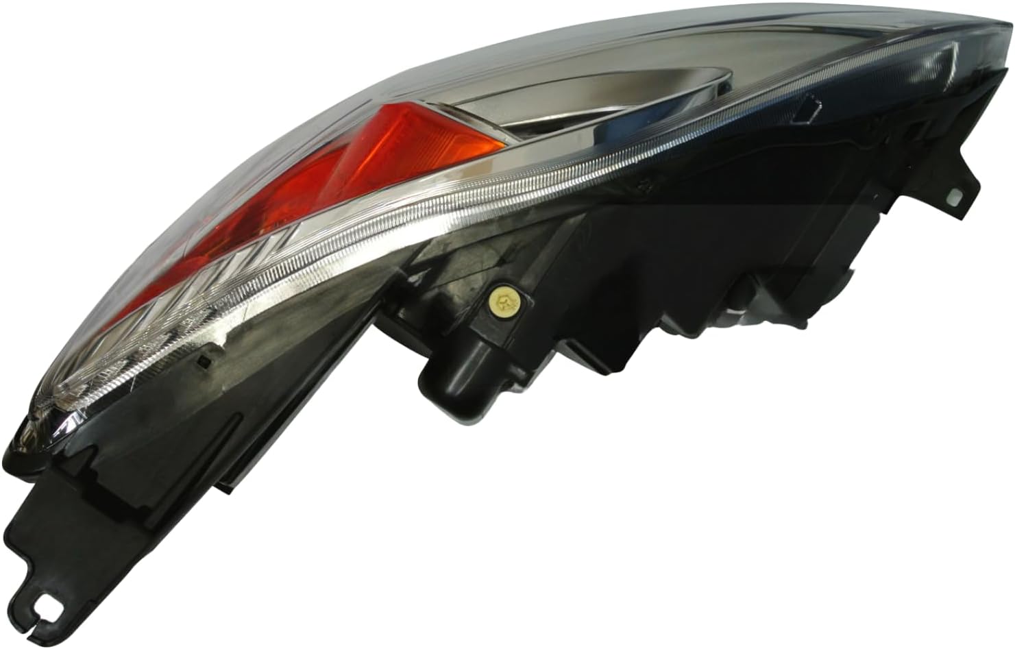 Headlamp Replacement For Ford 2013 2014 2015 2016 C-Max ENERG/HBRD Halogen Headlight Assembly with Bulbs Chrome Bezel Left Side/Driver Side Partslink: FO2502314 / OEM: DM5Z 13008 D DOT/SAE Compliant