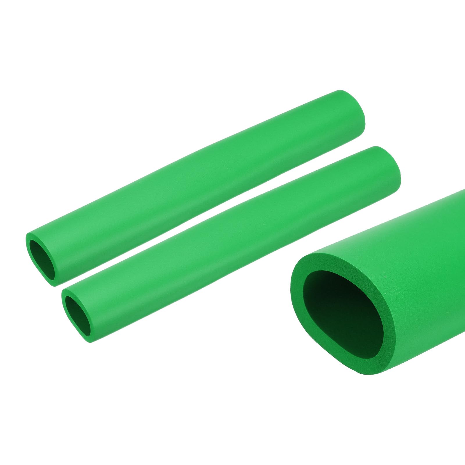 Tube isolant en mousse pour supprimer la douleur aux mains sur les poignées en métal uxcell