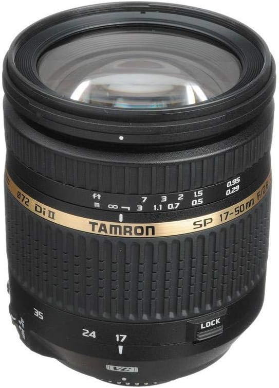 Tamron SP 17-50mm F/2.8 XR Di-II VC LD Aspherical for Nikon APS-C Digital SLR Cameras (6 Year Tamron Limited USA Warranty)