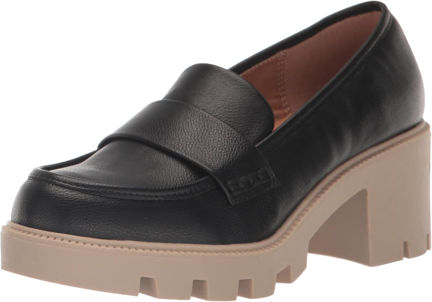 DV Dolce Vita Womens Neeka Loafer Flat, Black Tumble, 10 US
