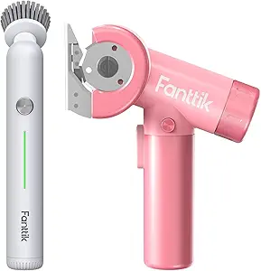 Fanttik G9 Nano Electric Spin Scrubber & Fanttik C8 Nano 3.7V Cordless Electric Scissors with LED Display