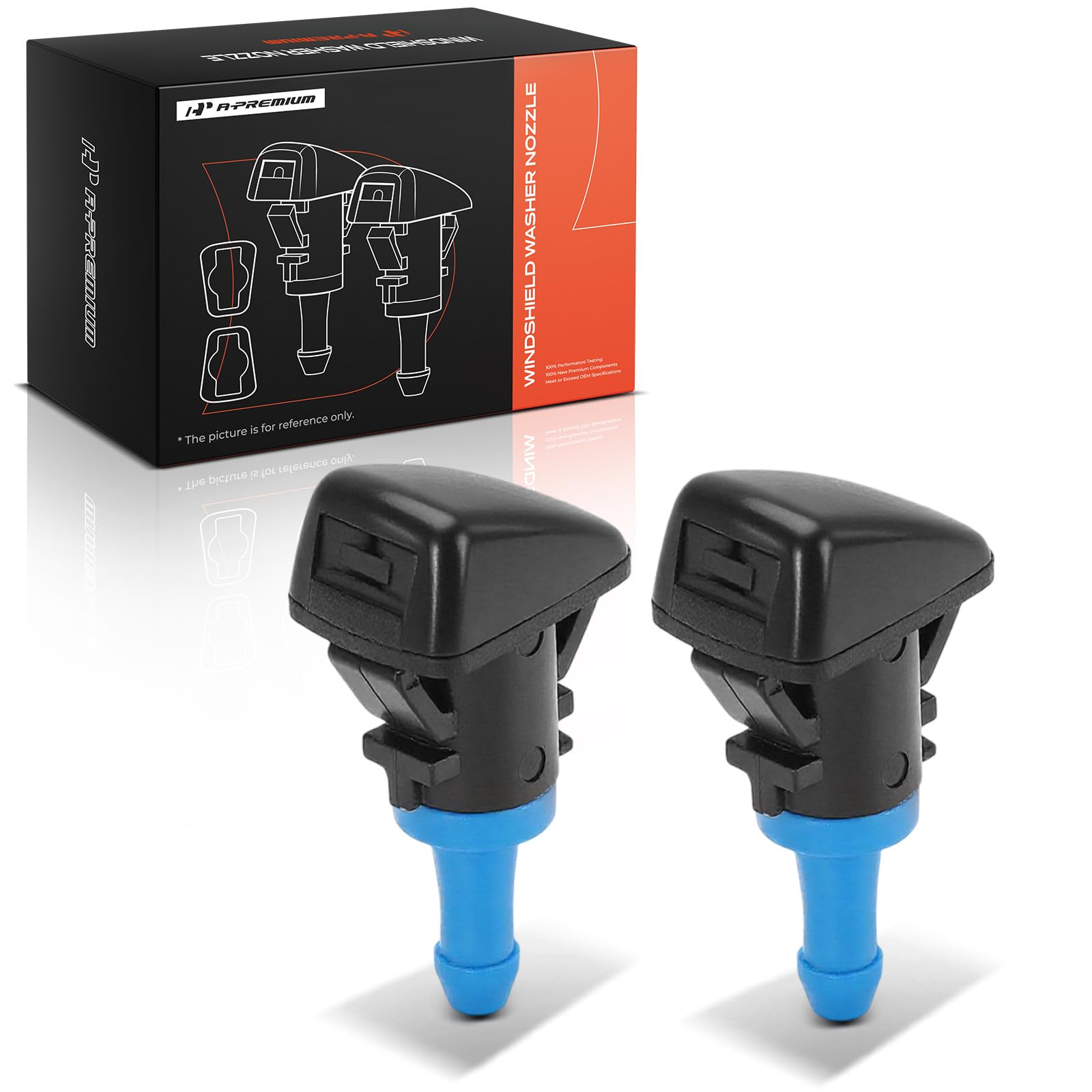 Amazon.com: A-Premium Front Windshield Wiper Washer Jet Nozzle