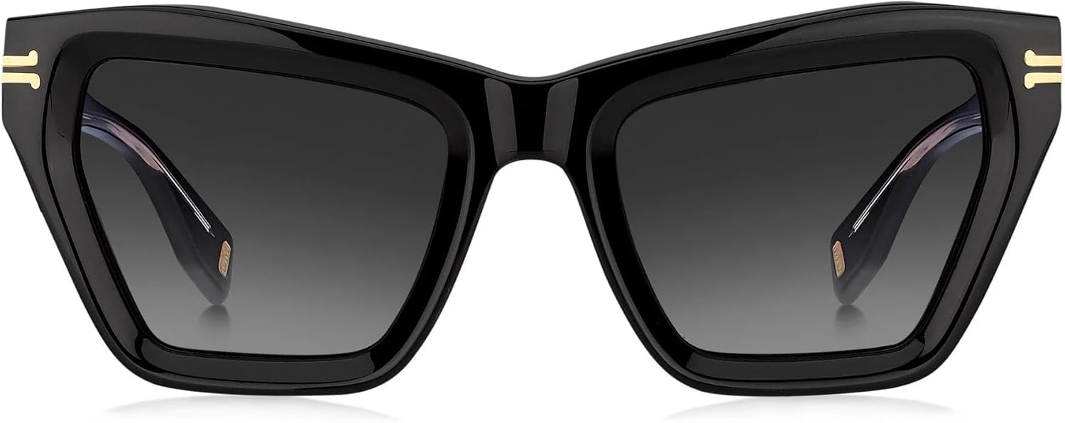 Marc Jacobs MJ 1001/S Black/Grey Shaded 51/21/140 women Sunglasses