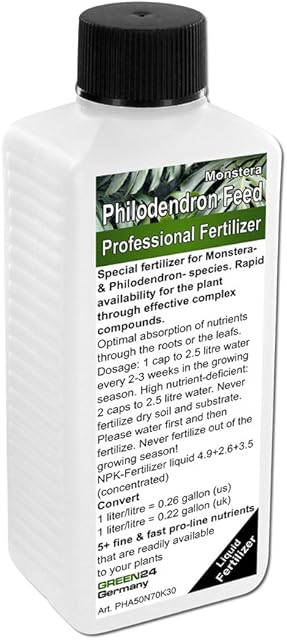 GREEN24 Philodendron, Monstera Liquid Fertilizer, Feed, Plant Food NPK for Monstera and Philodendron species