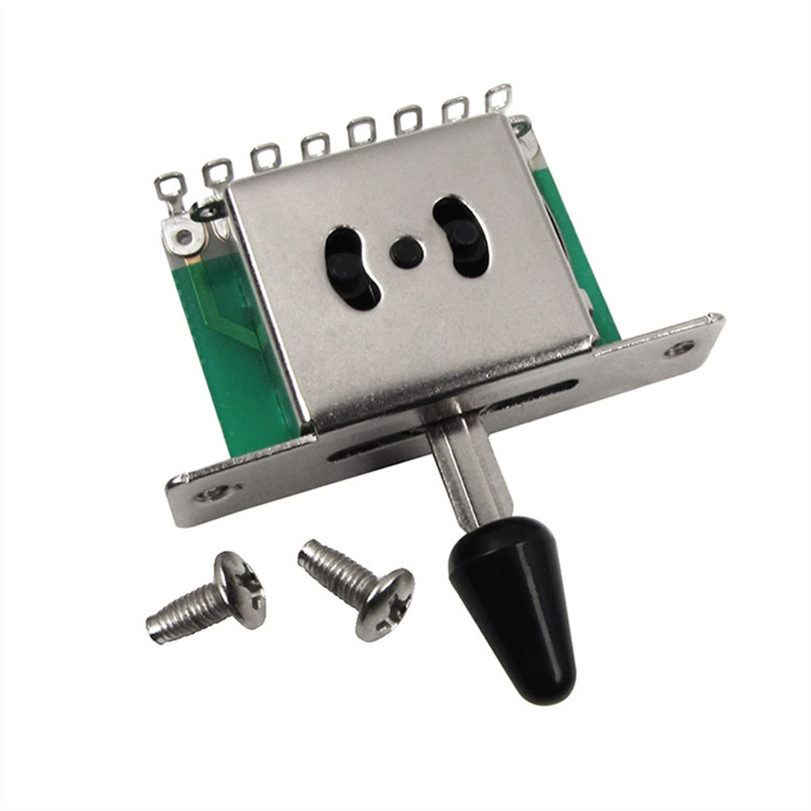 TSTS Convertidor Selector De Recogida De Guitarra De 5 Vías con Tapa De 2tip para TL 8 Convertidor De Palanca De Palanca De Guitarra De Piernas Reemplazo Piezas Guitarra
