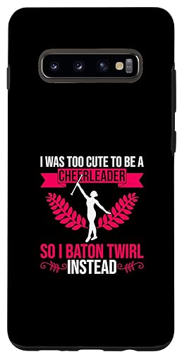 Galaxy S10+ Baton Twirler Design For Majorette Cheerleader Case