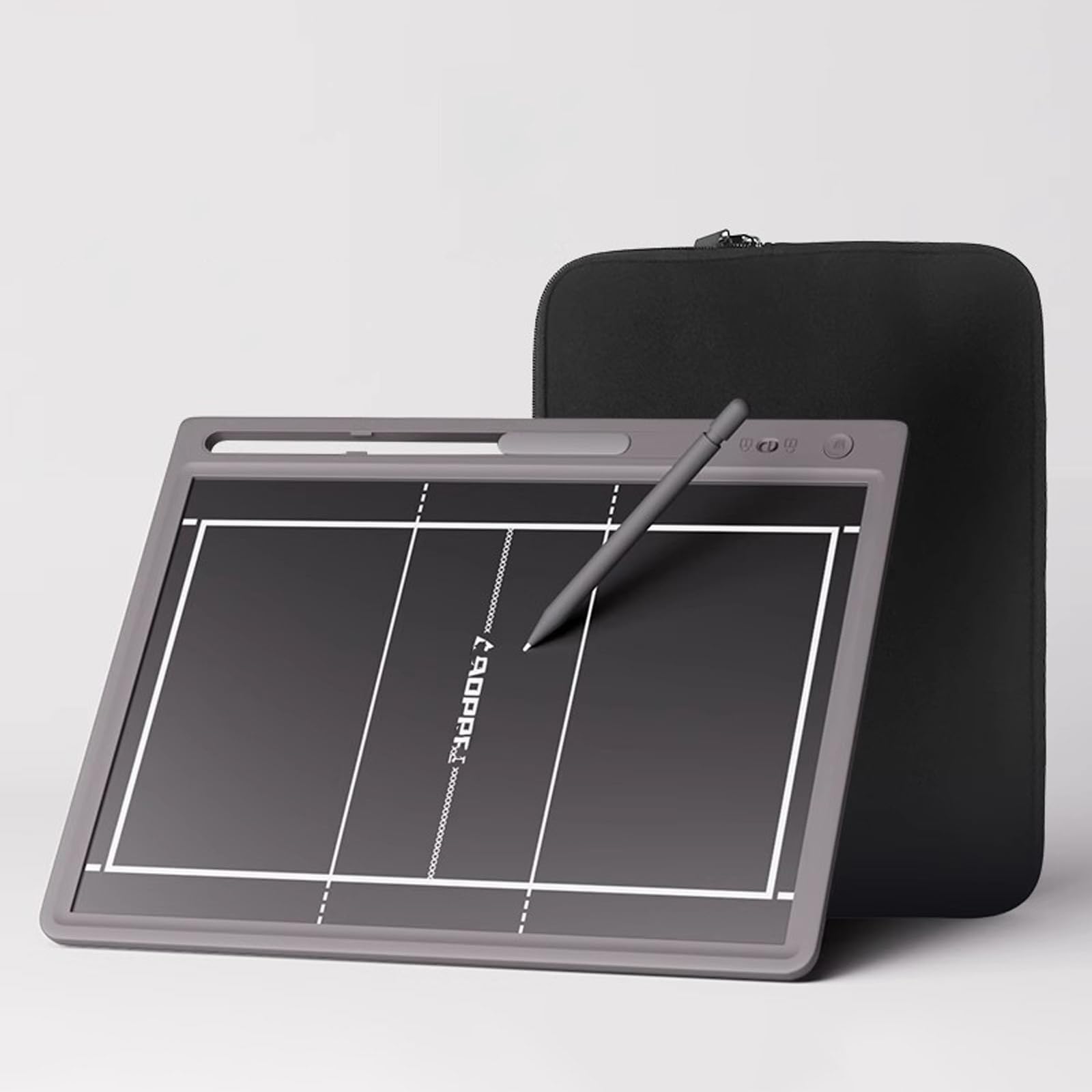 15 Pollici Lavagna Elettronica per Allenatori, Elettronica Lavagna Tattica per Allenatore di Pallavolo, Portablocco per Istruttore, Lavagnetta Strategie
