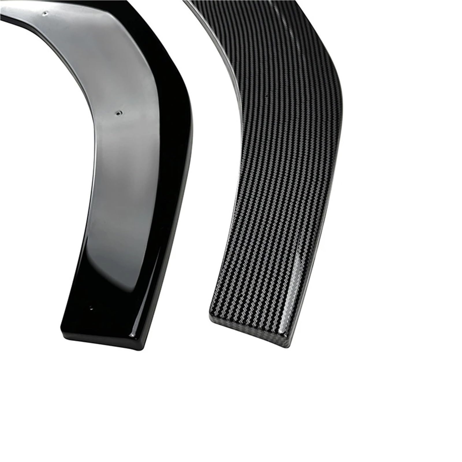 Frontlippe Spoiler Für VW Für Golf 8 Für MK8 Für GTI Für GTD Für GTE Frontstoßstangenlippe Spoiler Maxton Style Diffusor Splitter Kinnblenden(Glossy Black)
