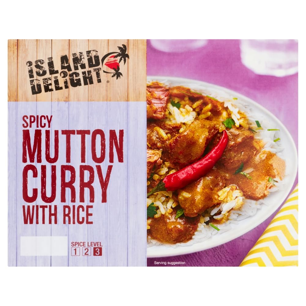 Island Delight Mutton Curry with Rice 400g