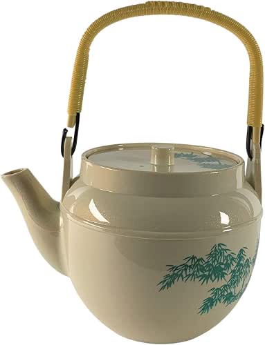 JapanBargain, Japanese Plastic Teapot Unbreakable Tea pot for Home or