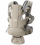 BabyBjörn Baby Carrier Free, 3D Mesh, Beige Gray (Gray Beige)