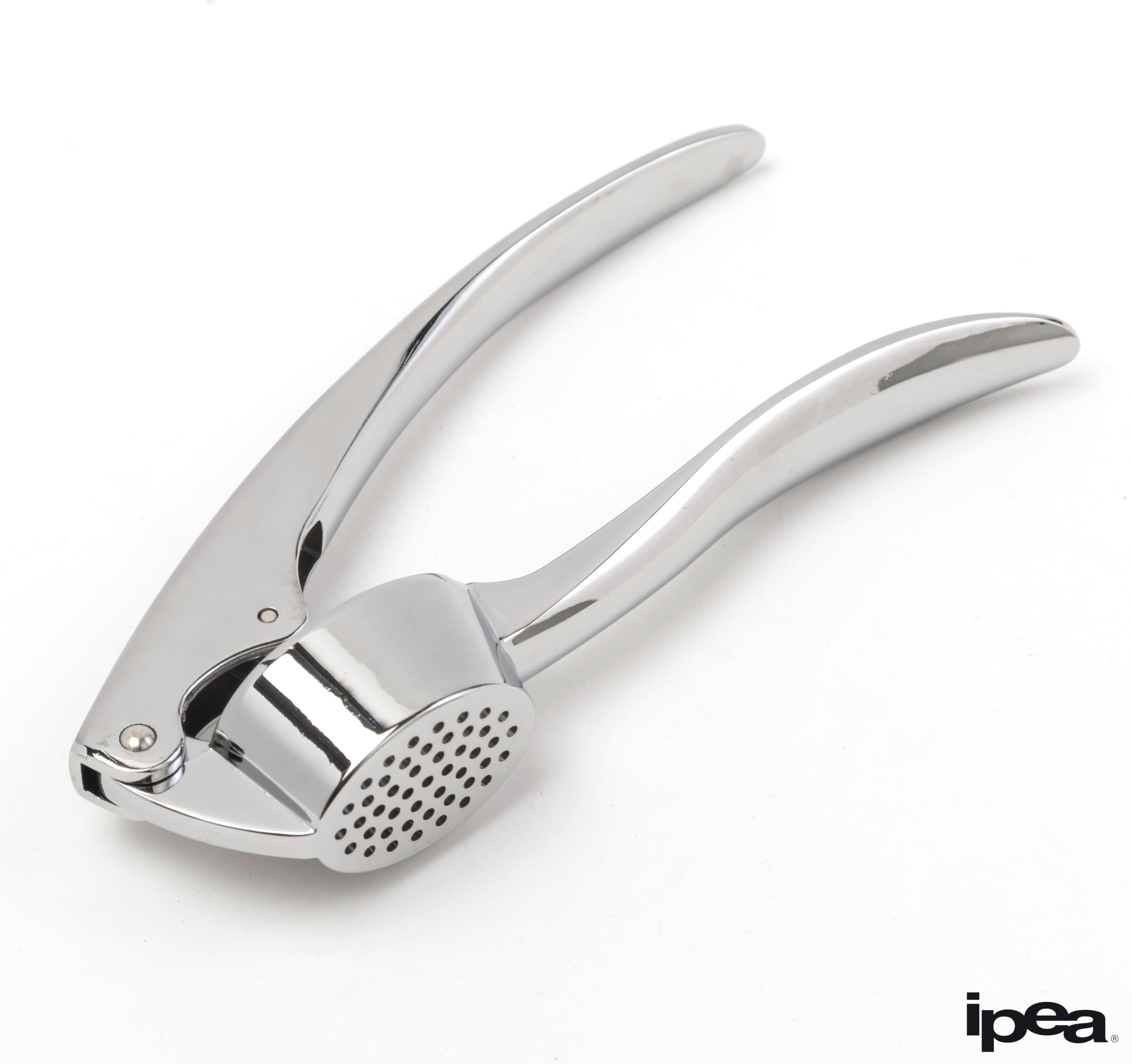 IPEA Presse-ail en Acier Inoxydable pour Ail, Gingembre, Piment - Super Solide - Design Élégant - Presse Ail Professionnel de Cuisine pour Presser Noix et Aliments - Simple Nettoyer