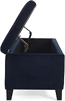 Vista 20 de Banco otomano con espacio para almacenamiento., Marrón