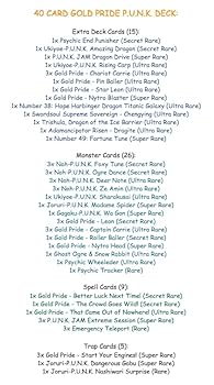 遊戯王【サイキックPUNK（パンク）】デッキ スリーブ付 ｂ Amazon.co.jp: 遊 戯 王 PUNK p.u.n.k パンク セアミン SDキャラ