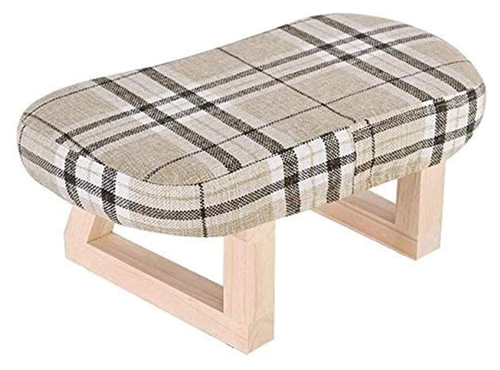 Banc de changement de chaussures en bois pour l'entrée