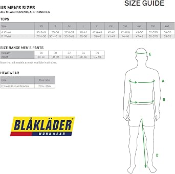 BLAKLADER mens Lightweight Breathable Stretch Windproof Waterproof Shell Jacket