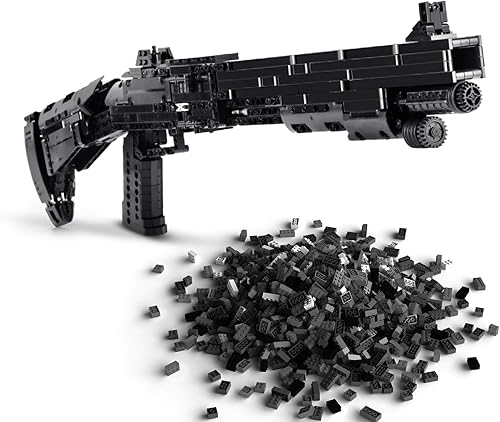 1061 piezas de bloques de construcción de pistola de modelo, juguetes educativos Pistolas de juguete para niños de 8 a 12 años Pistolas de juguete