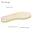 riemot Memory Foam Insoles for Women Men Super Soft Replacement Innersoles for Slippers Sneakers Running Shoes Boots Liners Comfort Cushioning Shoe Insert Beige EU 40.5