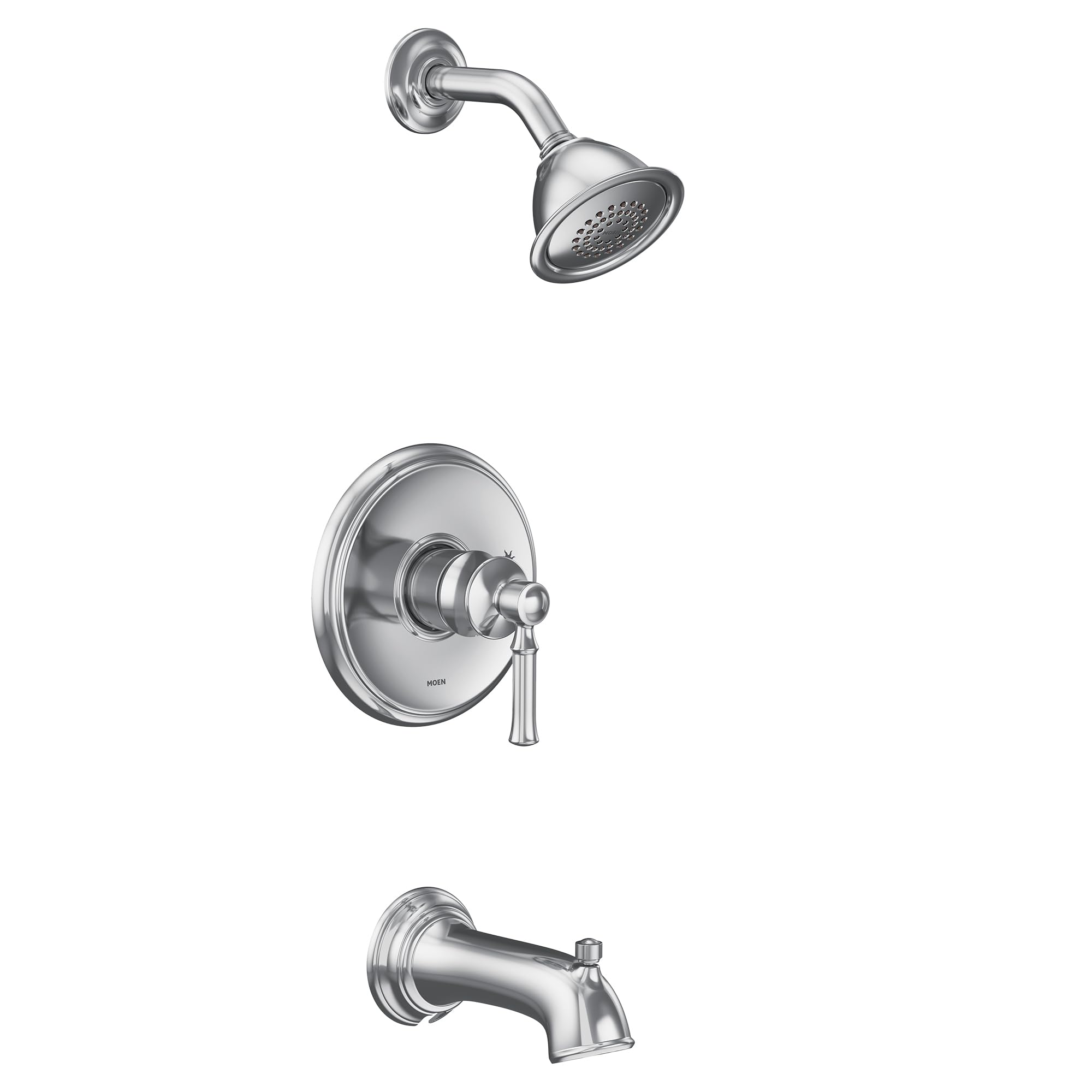 Kit douche et baignoire Moen UT2183EP Dartmoor chrome M-CORE pour salle de bain