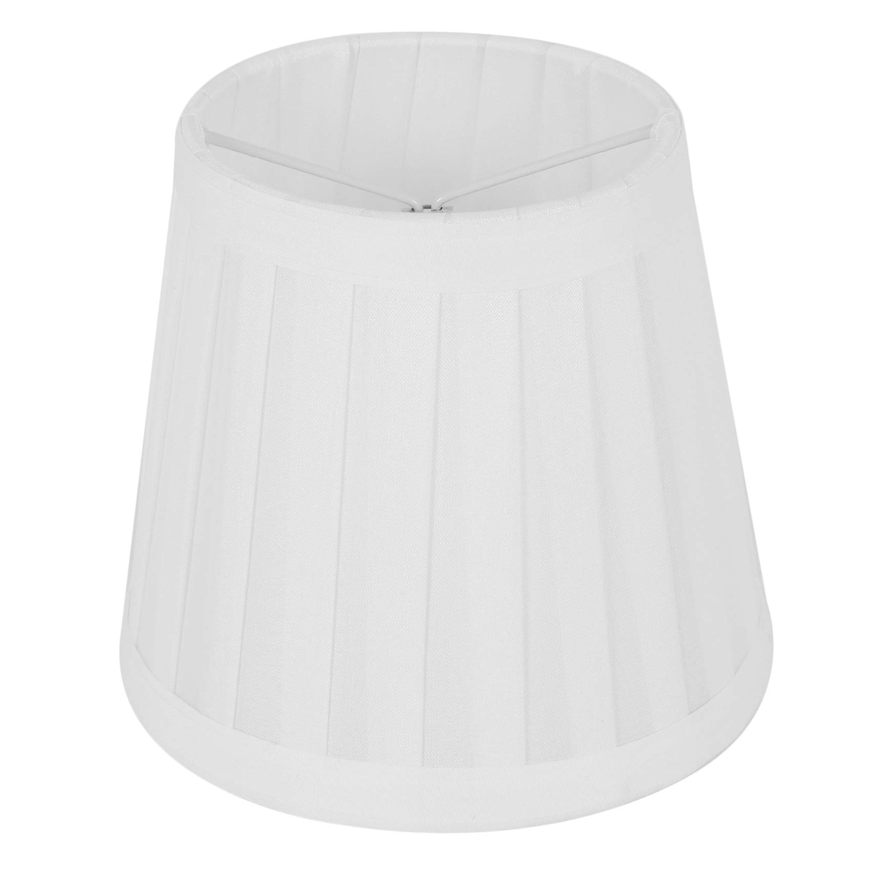 CTRLZS Vintage Fabric Lamp Shade Table Desk Bed Lamp Cover Holder Chandelier White