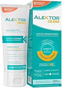 Loção Hidratante Alektos Derm Corpo e Rosto 200ml
