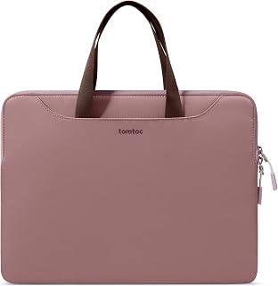 tomtoc 13-14 Inch Slim Laptop/Tablet Carrying Bag for 12.9 iPad Pro with Smart/Magic Keyboard,13-inch MacBook Air/Pro, 14-inch MacBook Pro M2/M1, Water-Resistant Protective Laptop Accessory Sleeve
