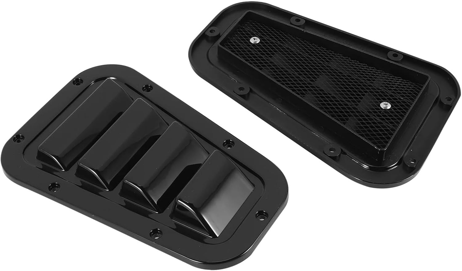 Car Front Engine Hood Bonnet Side Trim Cover Air Outlet Flow Intake Scoop Auto Hoods Vents Compatible with Land/Rover