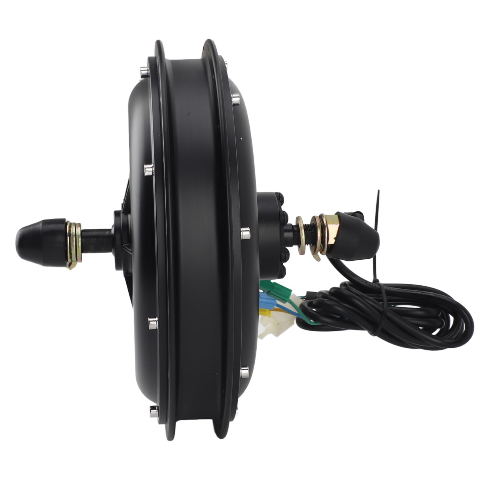 48V 1000W Nabenmotor für Elektrofahrräder, 135 mm Aluminiumlegierung, 3 Fahrmodi, bürstenloser, getriebeloser Vorderradnabenmotor für Elektrofahrräder