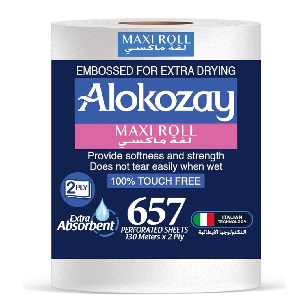 MAXI ROLL - 657 SHEETS x 2PLY