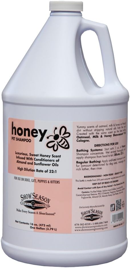 ShowSeason Honey Shampoo, 1 gallon