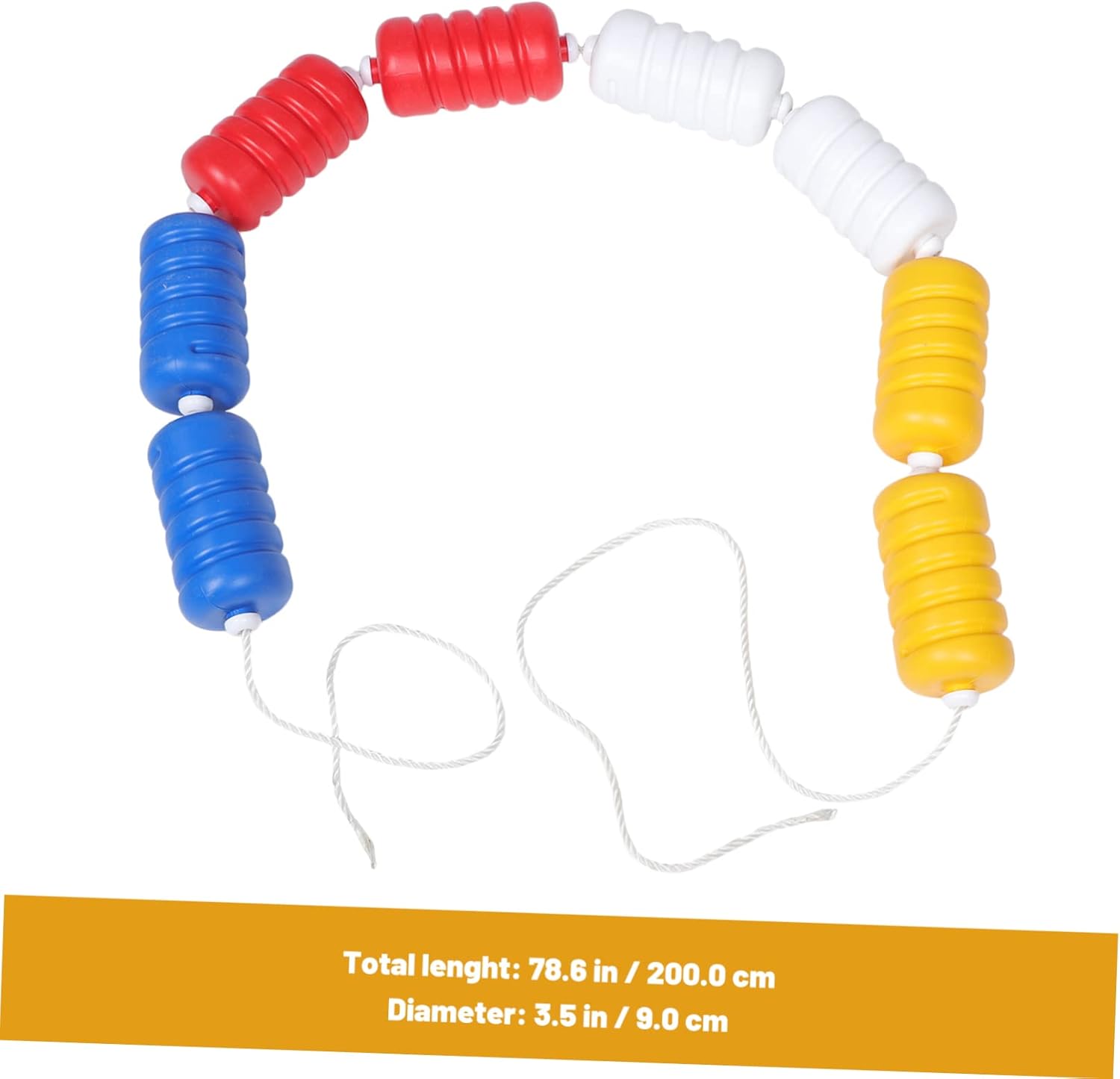 Swimming Pool Float Line Buoy Pool Safety Divider Accessory Made of Plastic