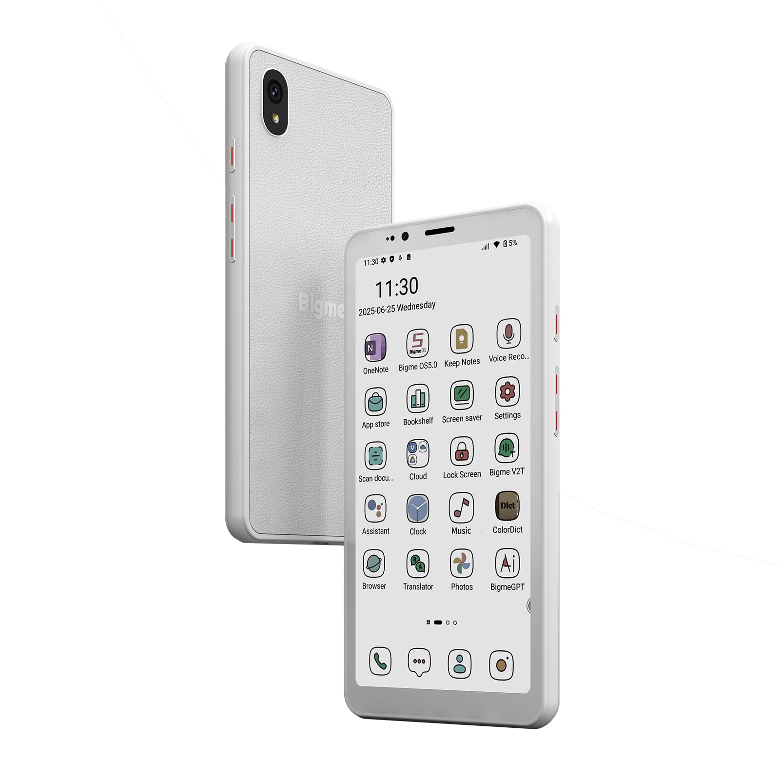 Bigme HiBreak S 5.84" Color E-Paper Phone, Android 14, 6GB+128GB