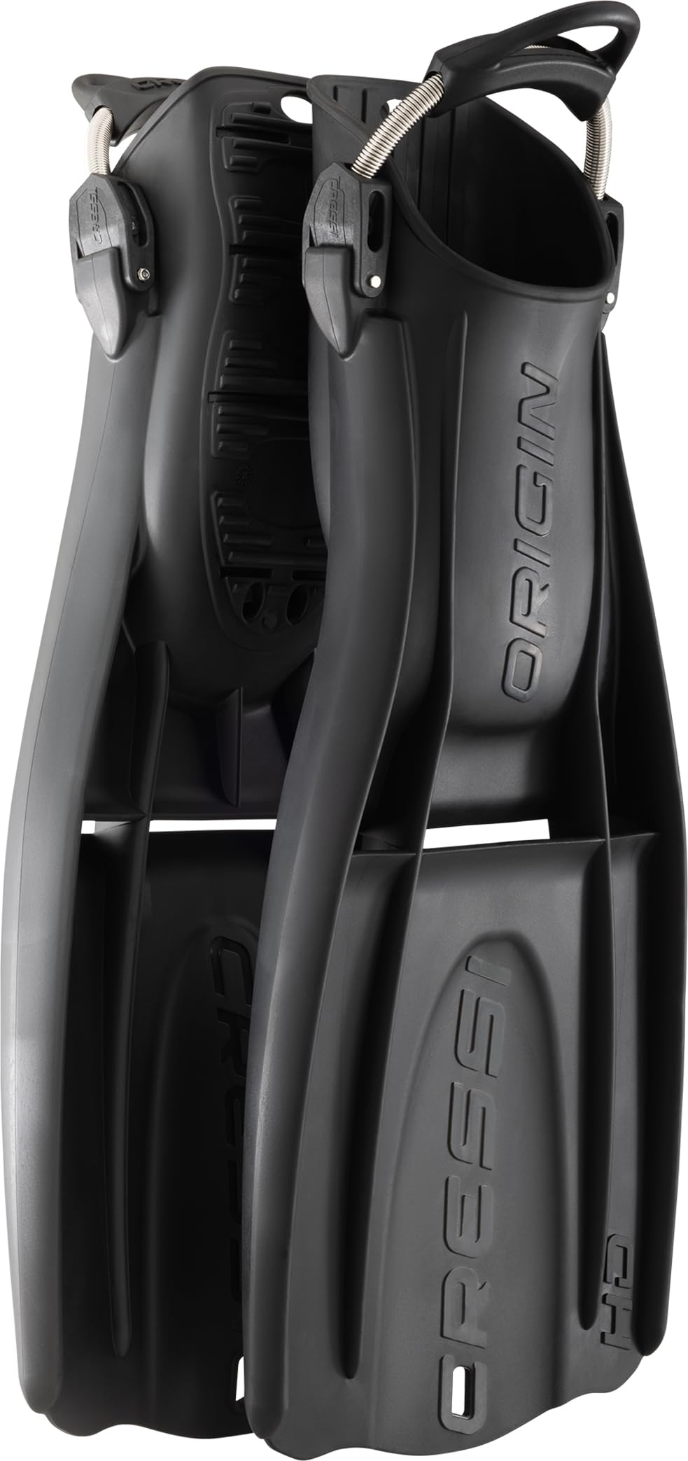 CRESSI Origin HD - Aletas Ajustables en el talón Abierto Unisex Adulto