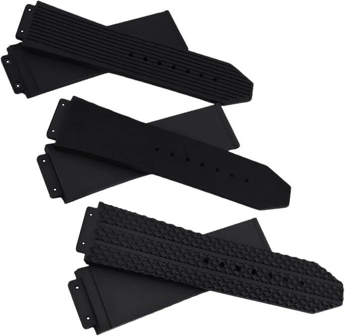 Watch Strap Compatible with Hublot Big Bang 19mm*25mm*22mm Rubber Band Replacement for men Silicone wirst watchband and women Bracelet